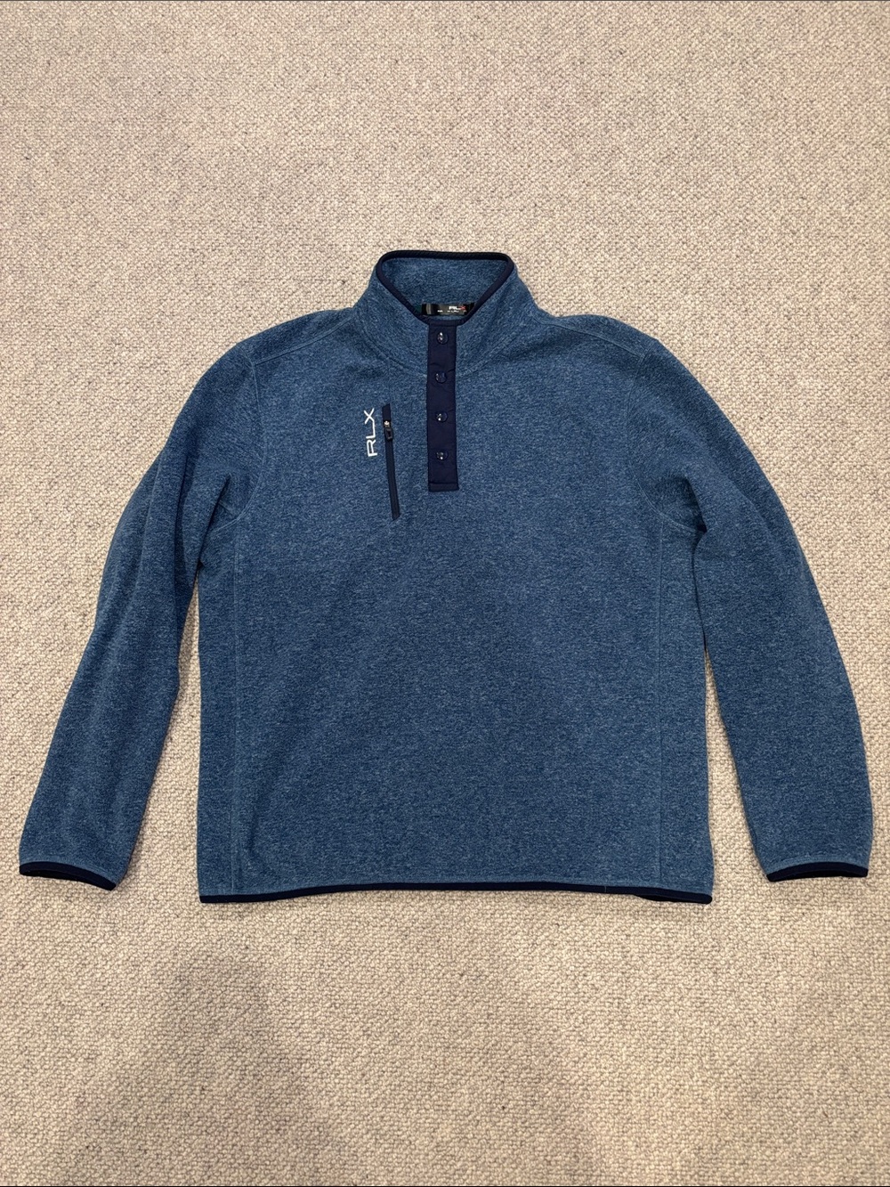 RLX Ralph Lauren Men's Golf Fleece Pullover